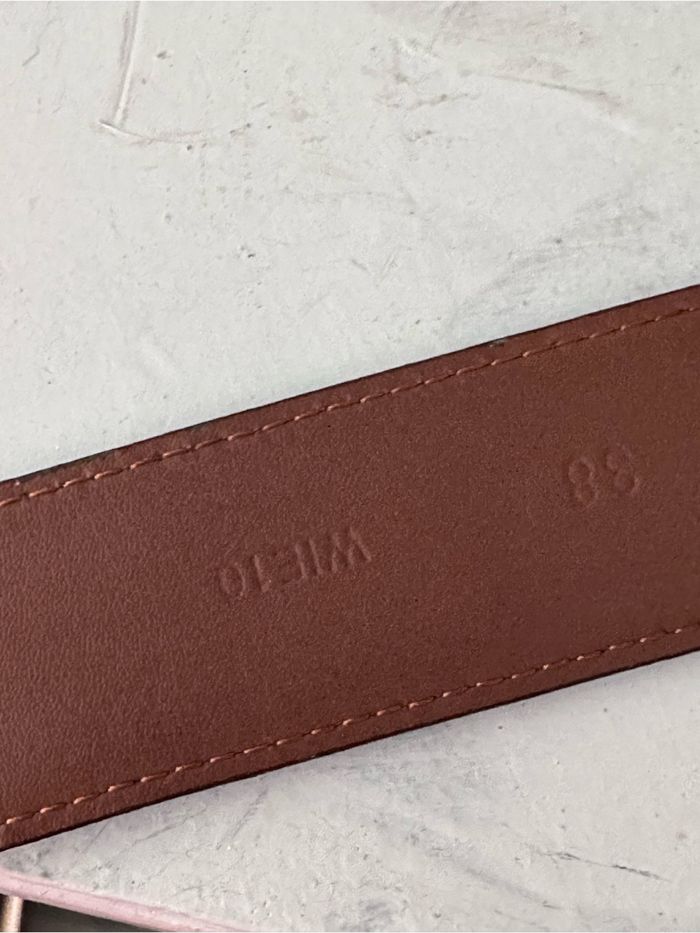 Brooks Brothers ITALY Men's Brown Leather Classic Size 38 - Picture 4 of 9